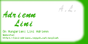 adrienn lini business card